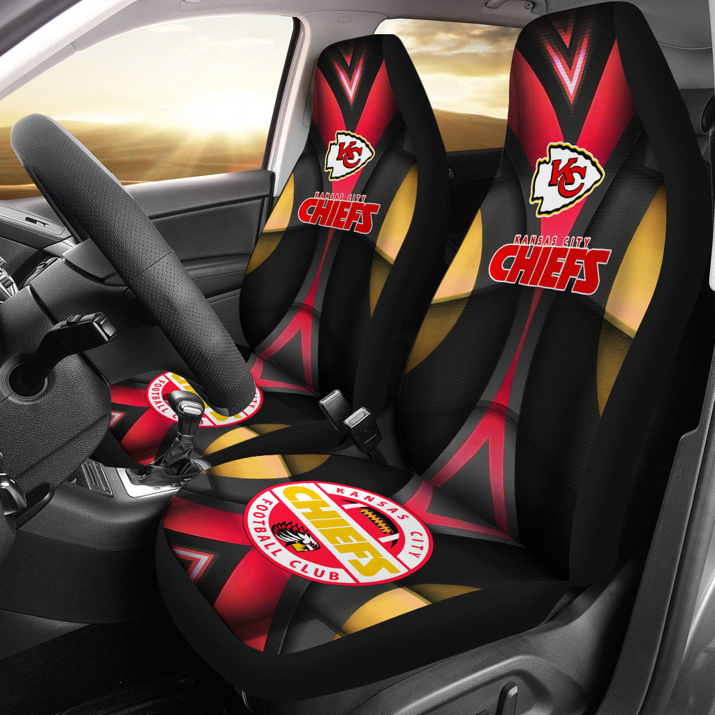 NFL Kansas City Chiefs Louis Vuitton Car Seat Cover - LIMITED EDITION