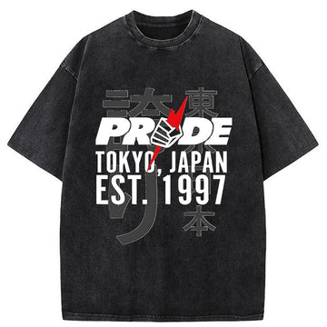 Personality fashion Pride FC Tokyo Japan Washed T-Shirt