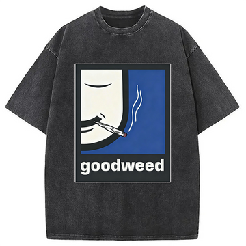 Personality fashion Goodweed Washed T-Shirt