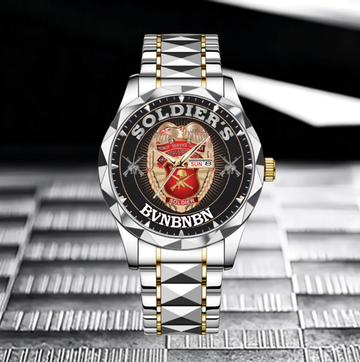 Customized Soldier Firefighter Police Officer’s Family Watch - Personalized Name - Gift For Honor Service Sacrifice‘s Kinsfolk