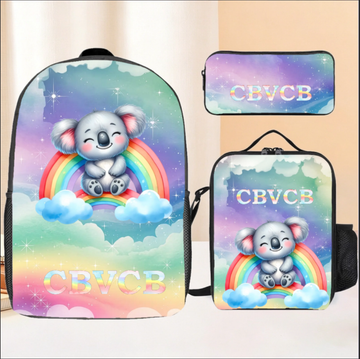 Personalized Rainbow Animal Children's Backpack - A Back-to-School Gift for Children Who Love Animals
