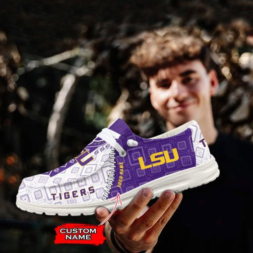 LSU Tigers Native American Tribes Hey Dude Shoes