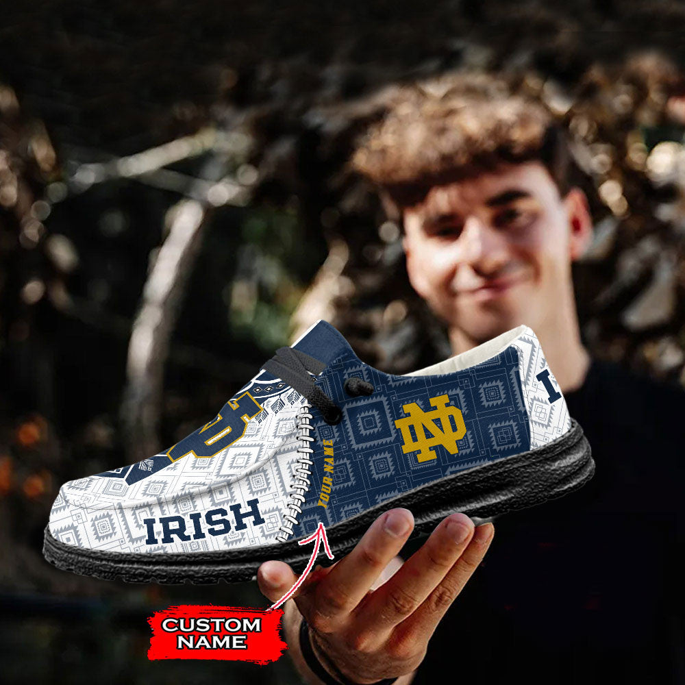 Notre Dame Fighting Irish Native American Tribes Hey Dude Shoes