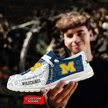 Michigan Wolverines Native American Tribes Hey Dude Shoes