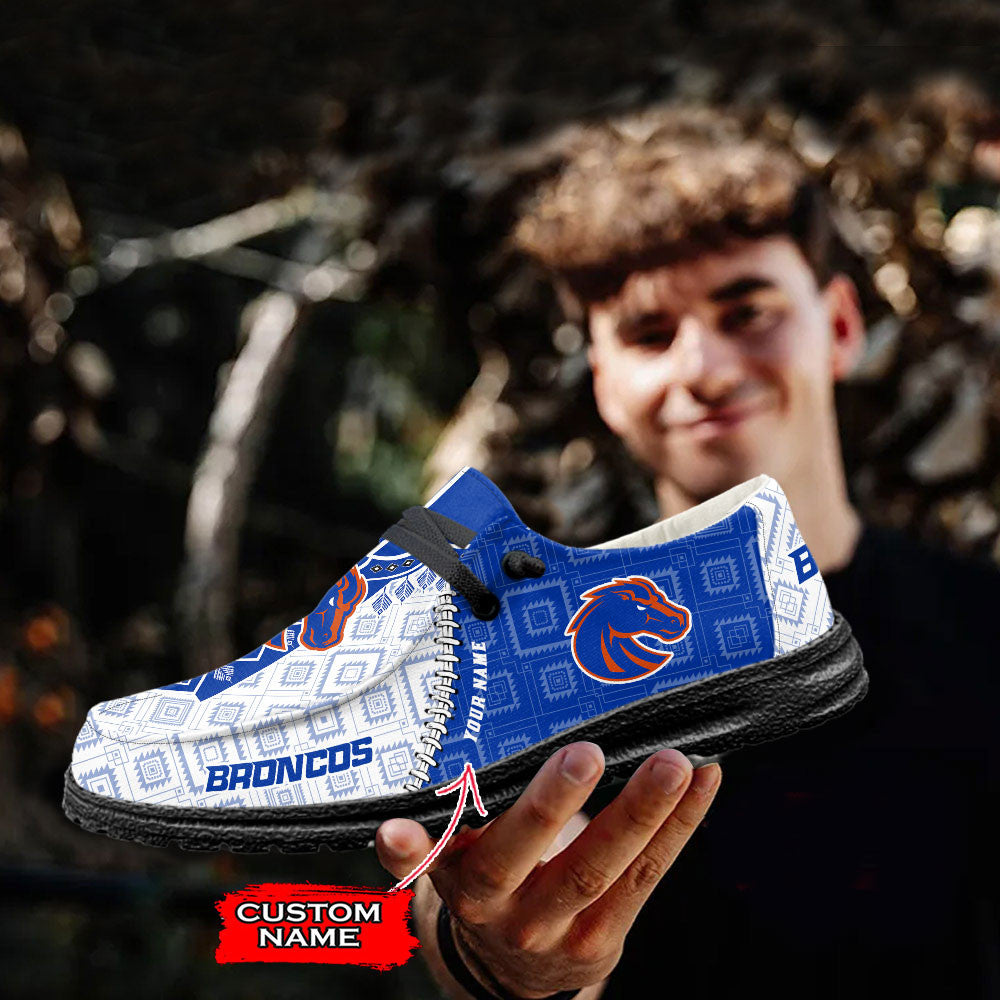 Boise State Broncos Native American Tribes Hey Dude Shoes