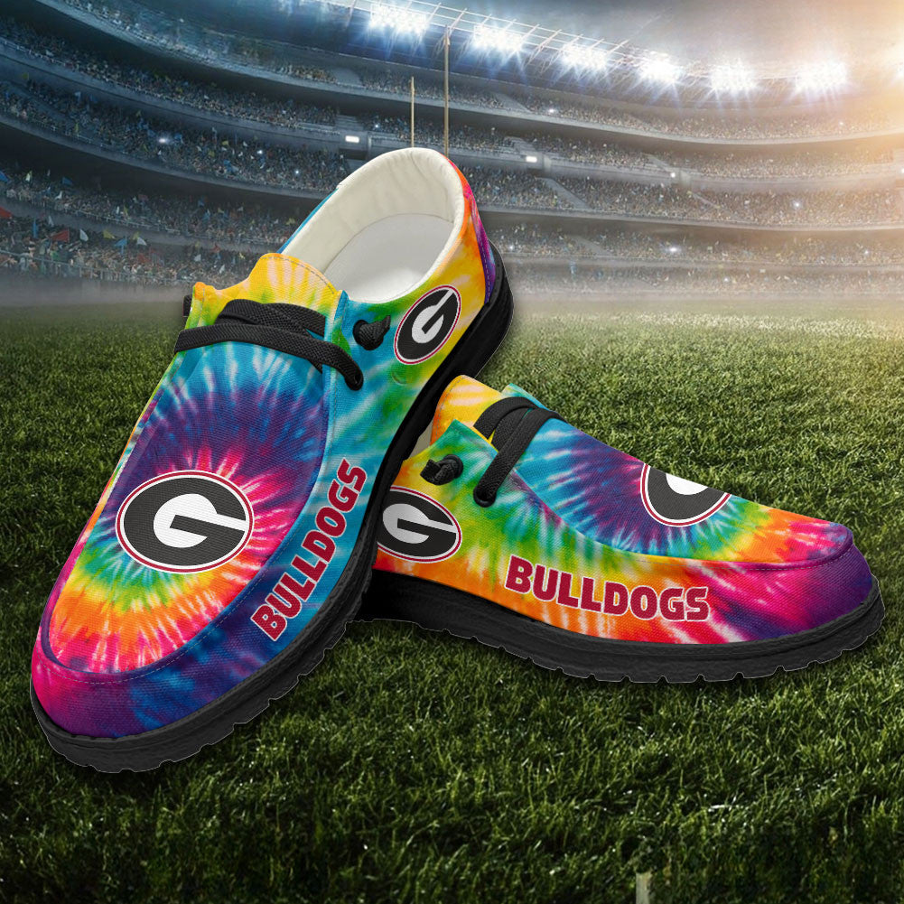 NCAA – Georgia Bulldogs Hey HD Shoes DS003 - MCK Sporting Sh