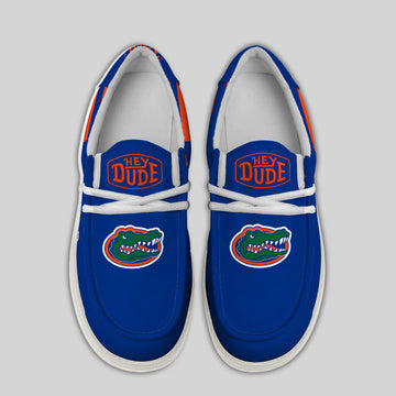 ZNCAA Florida Gators - Football Hey Dude Canvas Loafer Shoes