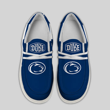 ZNCAA Penn State Nittany Lions - Football Hey Dude Canvas Loafer Shoes