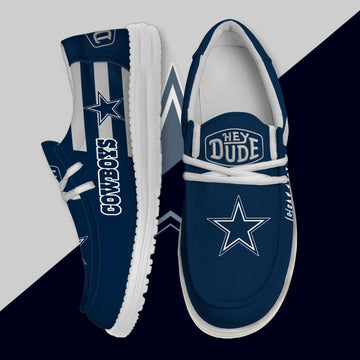 NFL Dallas Cowboys - Football Hey Dude Canvas Loafer Shoes