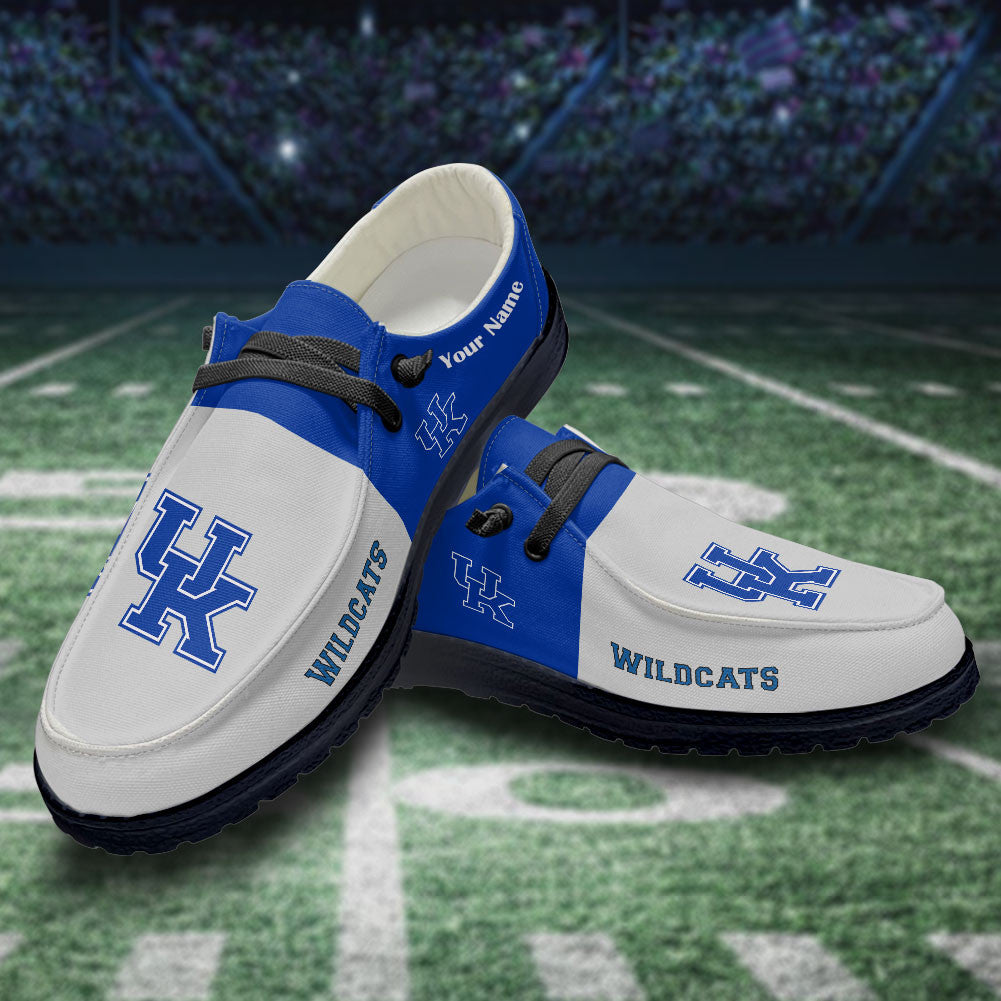 Kentucky Wildcats Hey Dude Shoes - Custom name
