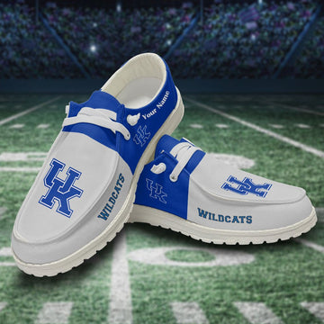 Kentucky Wildcats Hey Dude Shoes - Custom name
