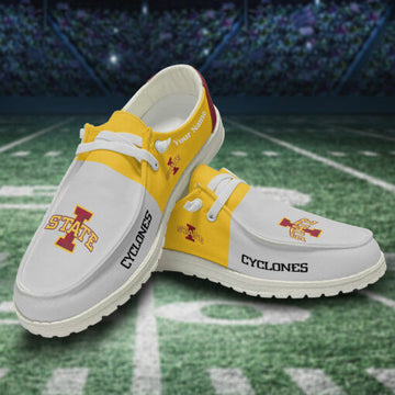 Iowa State Cyclones Hey Dude Shoes - Custom name