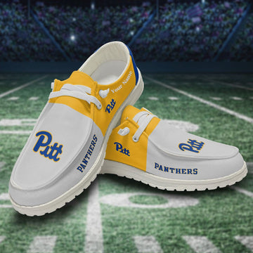 Pittsburgh Panthers Hey Dude Shoes - Custom name
