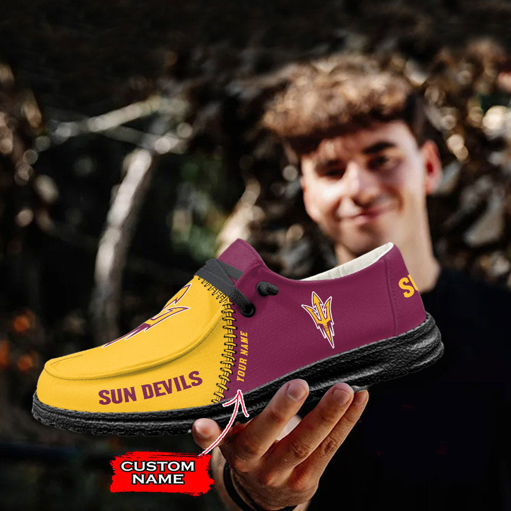 NCAA Arizona State Sun Devils Hey Dude Shoes M1 DS001