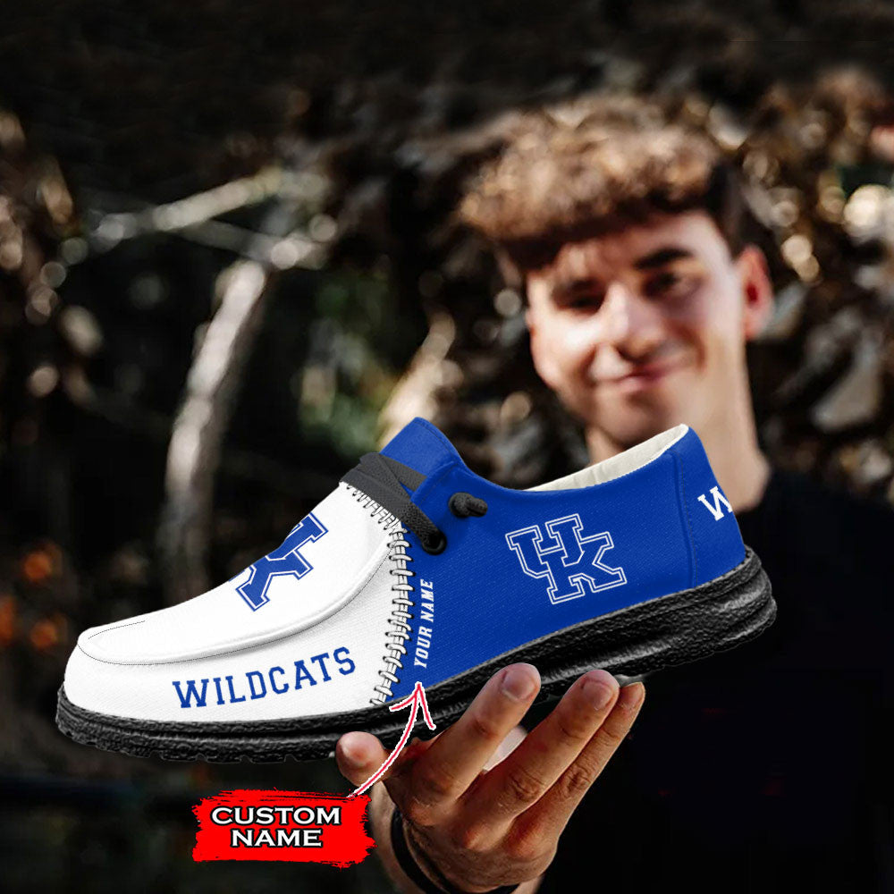 NCAA Kentucky Wildcats Hey Dude Shoes M1 DS001