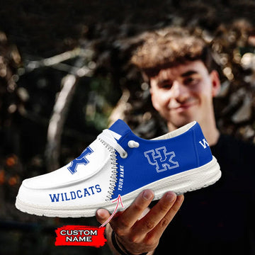 NCAA Kentucky Wildcats Hey Dude Shoes M1 DS001