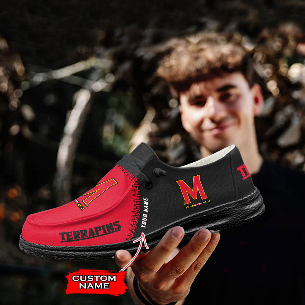 NCAA Maryland Terrapins Hey Dude Shoes M1 DS001