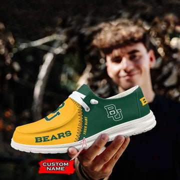 NCAA Baylor Bears Hey Dude Shoes M1 DS001