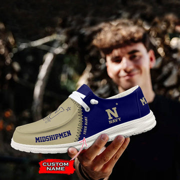 NCAA Navy Midshipmen Hey Dude Shoes M1 DS001