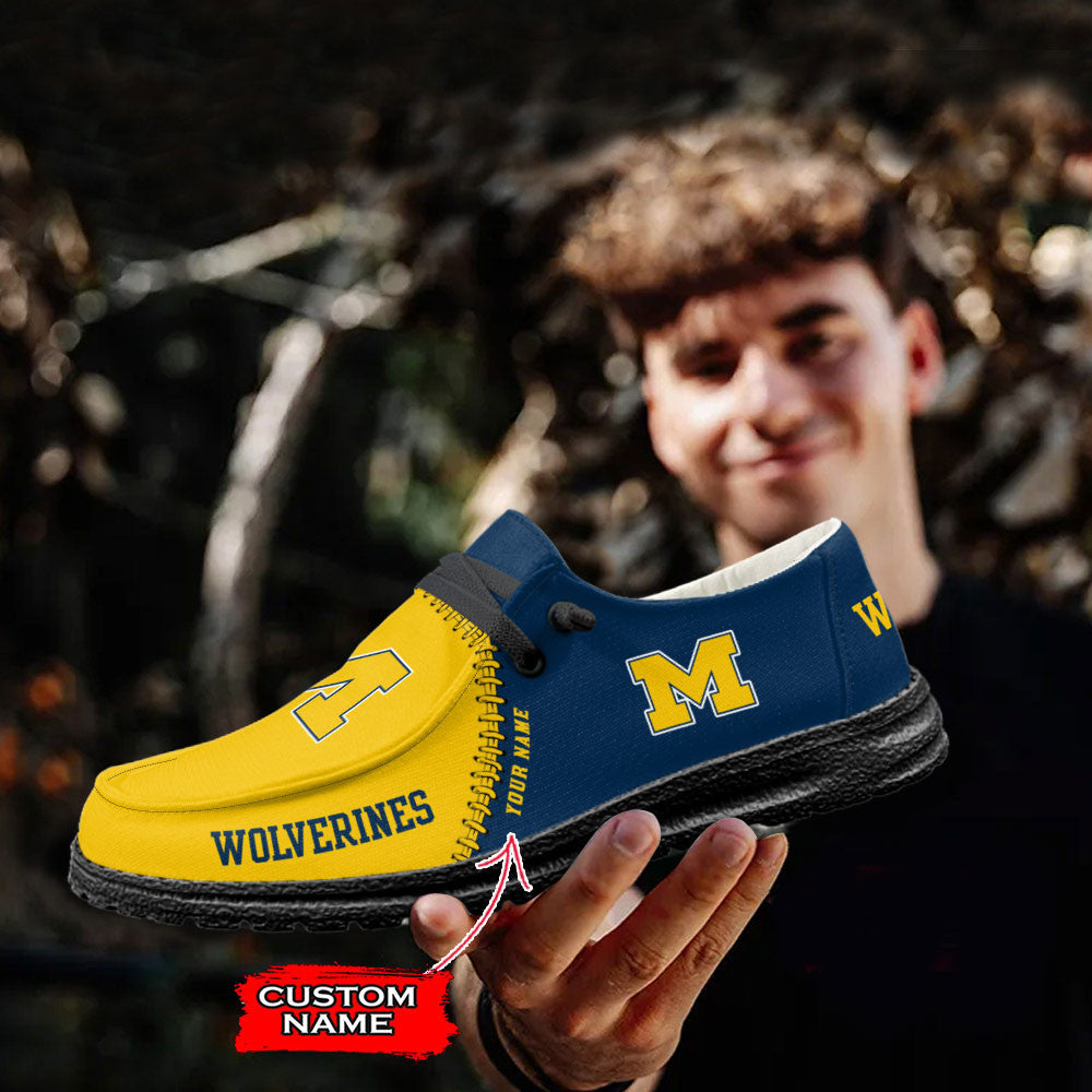 NCAA Michigan Wolverines Hey Dude Shoes M1 DS001