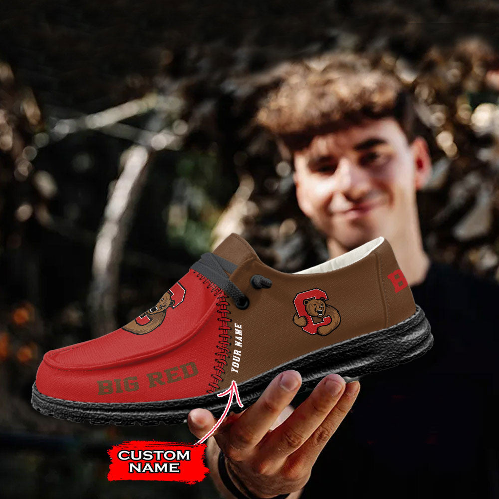 NCAA Cornell Big Red Hey Dude Shoes M1 DS001