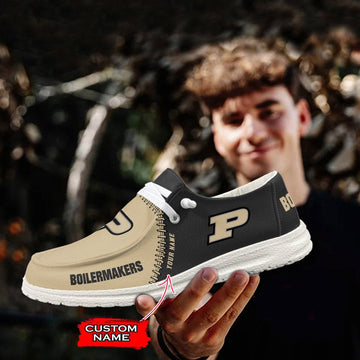 NCAA Purdue Boilermakers Hey Dude Shoes M1 DS001
