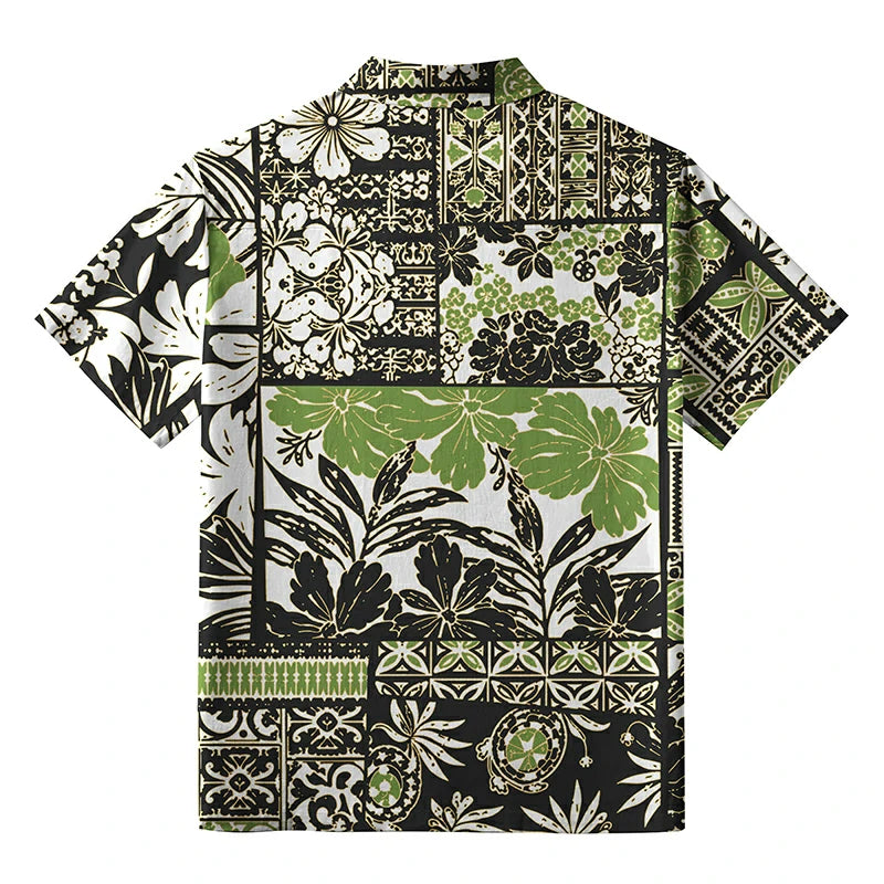 Tropical Plant Button-up Shirt