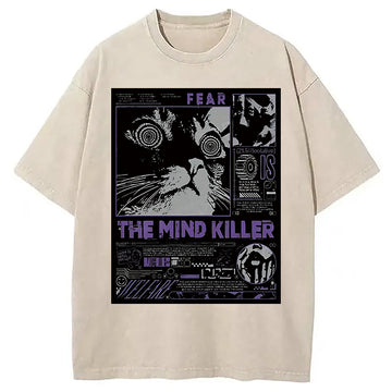 Personality fashion The Mind Killer Washed T-Shirt