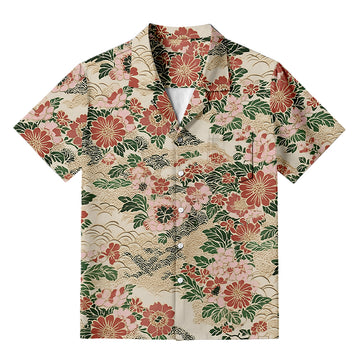 Personality fashionFloral Splendor Aloha  Hawaiian Shirt