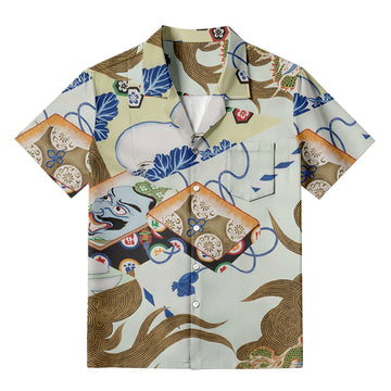 Personality fashionThe Dragon God Hawaiian Shirt