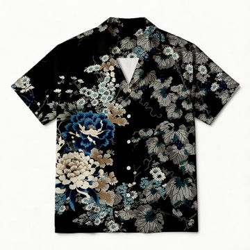 Personality fashionIvy and Peony Hawaiian Shirt