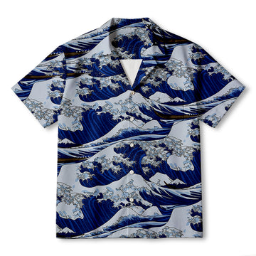 Personality fashionJapanese Ukiyo-e Hawaiian Shirt