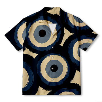 Personality fashionNomad Ring Canvas Hawaiian Shirt