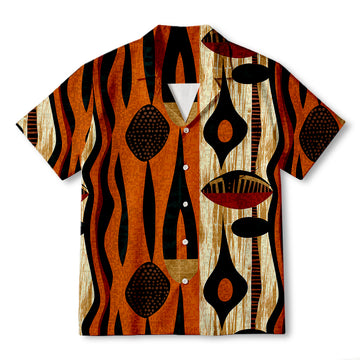 Personality fashionDesert Totem Blaze Hawaiian Shirt