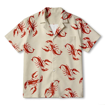 Lobster Kramer Seinfeld Tropical Hawaiian Shirt