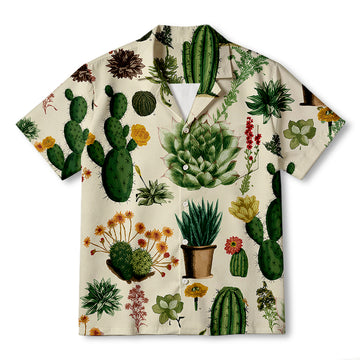 Personality fashionCactus Summer Hawaiian Shirt