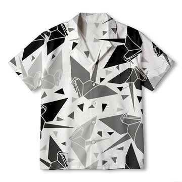 Personality fashionJapanese Origami Cranes Hawaiian Shirt