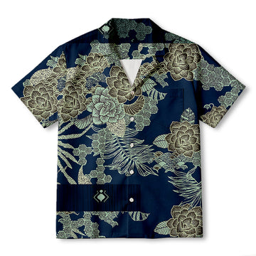 Stillness & Zen & Lotus Hawaiian Shirt