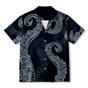 Octopus Tentacles Japanese Hawaiian Shirt