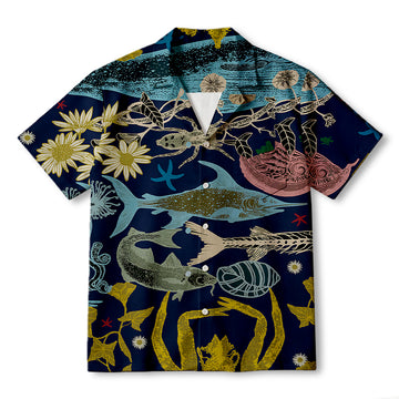 Marine Species Hawaiian Shirt
