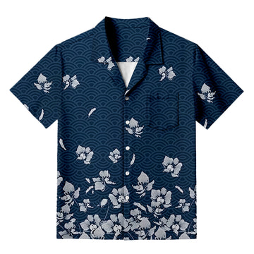 Personality fashionFalling Petals Aloha Hawaiian Shirt