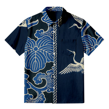 Personality fashionJapanese Aloha Button-up Shirt