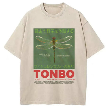 Personality fashion Tonbo 2003 Nagoya Nihon Washed T-Shirt