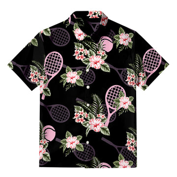 Personality fashionTropical Tennis Button-up Shirt