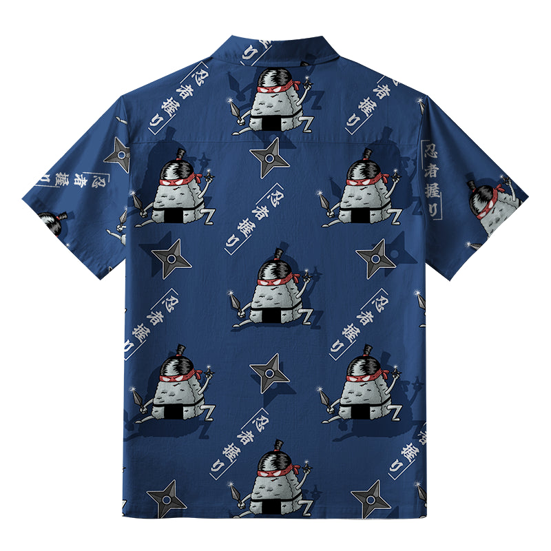 Ninja Onigiri Aloha Hawaiian Shirt