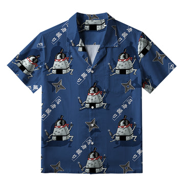 Personality fashion  Ninja Onigiri Aloha Hawaiian Shirt