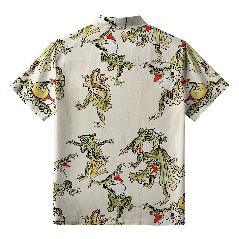 Frog Dance Aloha Hawaiian Shirt