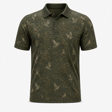 Dove Toile Hunting Polo Shirt VCP1014