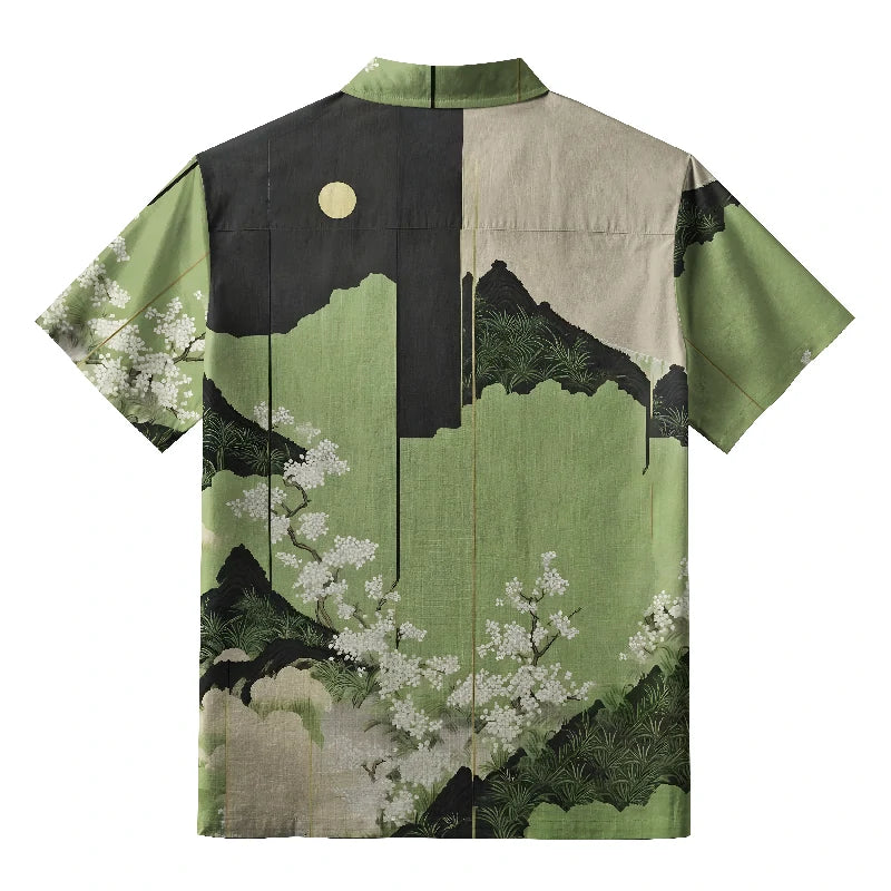 Serene Landscape Aloha Hawaiian Shirt