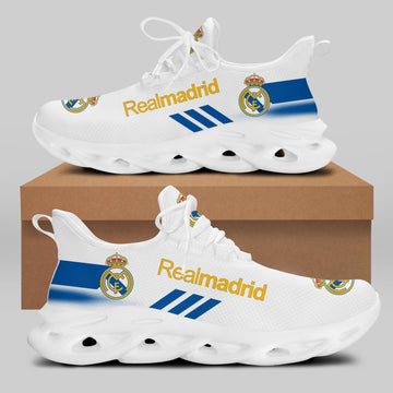 Real Madrid White Max Soul Clunky Shoes Yeezy Running Sneakers